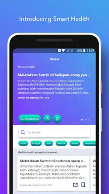 Smart Hadith android App screenshot 3